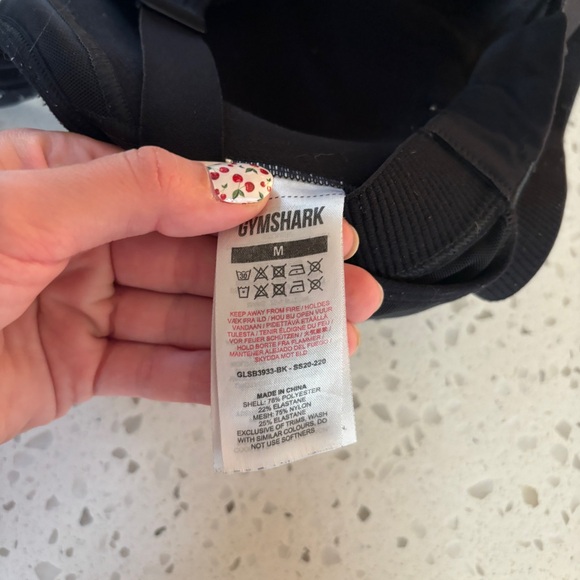 SOLD Gymshark high impact black running bra size medium good condition - Picture 3 of 3